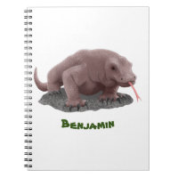 Ilustração do dragão Komodo