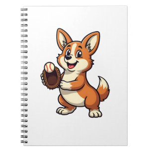 Caderno Espiral Ilustração Vetorial de Cartoon de Apanhador de Cãe