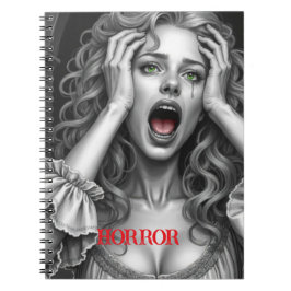 Caderno Espiral Imagem de Horror