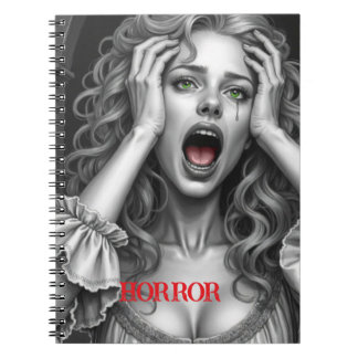 Caderno Espiral Imagem de Horror
