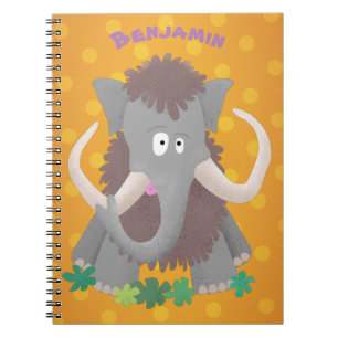 Caderno Espiral Imagem engraçada de desenhos animados