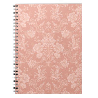 Imagem Romântica Chic Floral Damask-Peach