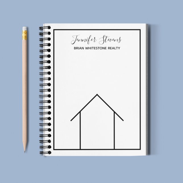 Caderno Espiral Imobilizador Profissional Personalizado da Empresa (Criador carregado)