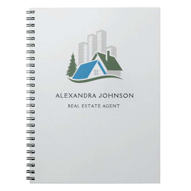 Caderno Espiral Imóvel Simples (Frente)