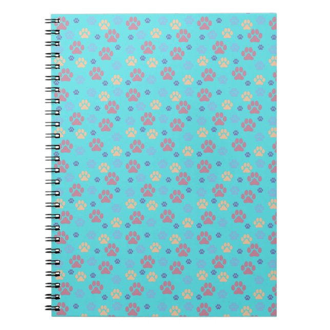 Caderno Espiral Impressão de Cachorro (Frente)