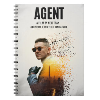 Caderno Espiral Impressão de palavra em inglês para notebook escol