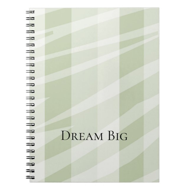 Caderno Espiral Impressão de Zebra Neutra (Frente)