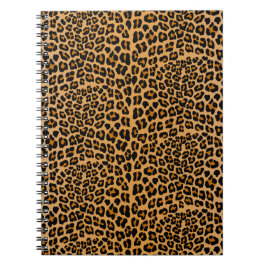 Caderno Espiral Impressão Leopardo