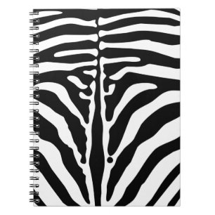 Caderno Espiral Impressão zebra