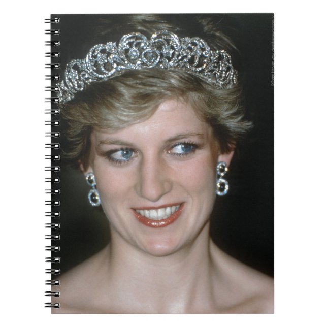 Caderno Espiral Impressionante! HRH Princesa Diana (Frente)