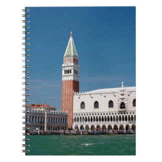 Caderno Espiral Impressionante! Veneza Quadrada da Marca de ruas