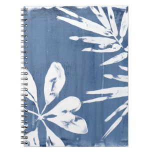 Caderno Espiral Impressões tropicais do índio - Verde tropical