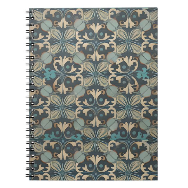 Caderno Espiral in blue (Frente)