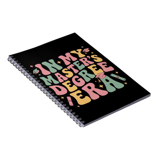 Caderno Espiral in My Master's Degree Era Graduation Master Degree (Lado Direito)