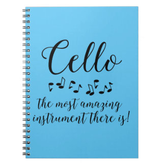 Caderno Espiral Incrível Cello