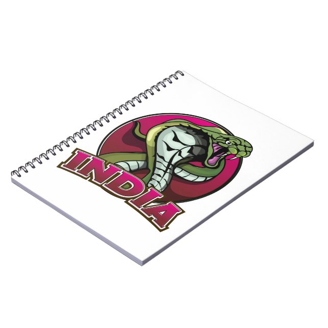 Caderno Espiral Índia (Left Side)