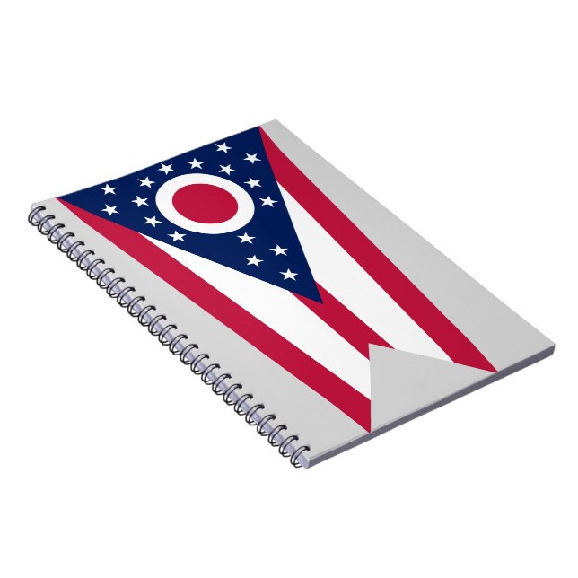 Caderno Espiral Indicador do Estado de Ohio (Lado Direito)