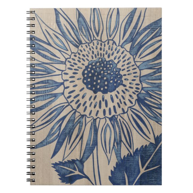 Caderno Espiral Indigo Girassol (Frente)