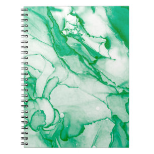 Caderno Espiral Indigo Round. Bohemian Tie Dye. Blue Roll Psychede