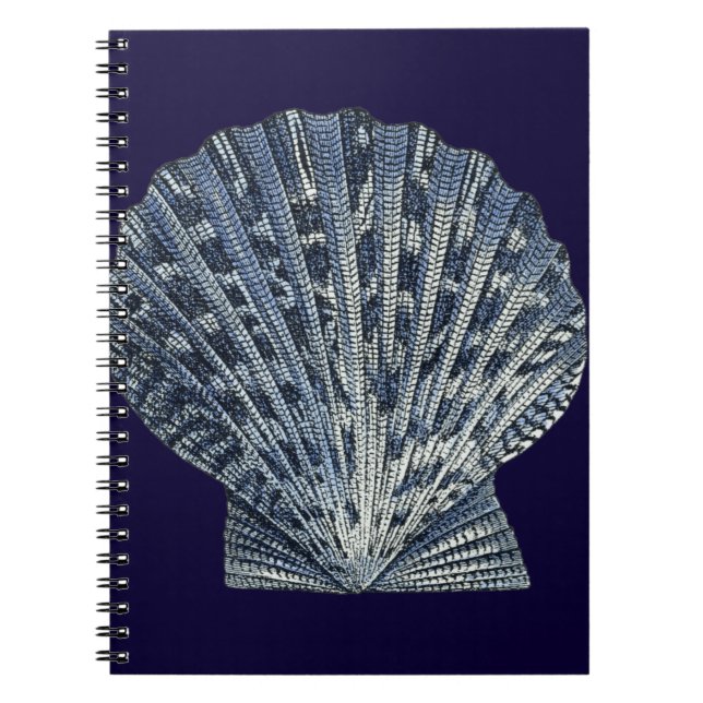 Caderno Espiral Indigo Shells VIII (Frente)