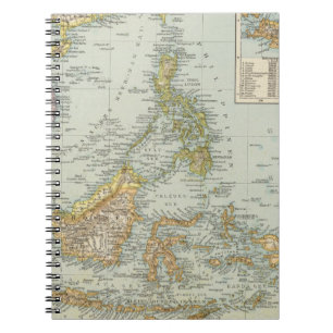 Caderno Espiral Indo china e Arquipélago da Malásia
