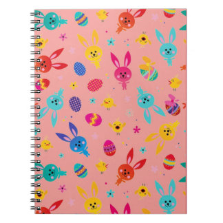 Caderno espiral infantil de design colorido e dive