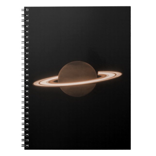 Caderno Espiral Infravermelho do Telescópio Espacial Web JWST Jame (Frente)