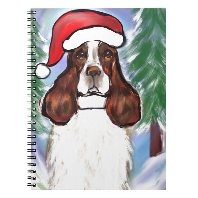 CADERNO ESPIRAL INGLÊS SPRINGER SPANIEL (Frente)