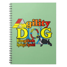 Caderno Espiral Inglês Springer Spaniel Agilidade