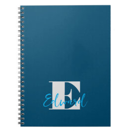 Caderno Espiral Inicial + Nome Personalizado - Fácil de Personaliz