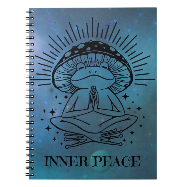 Caderno Espiral Inner Peace Yoga (Frente)