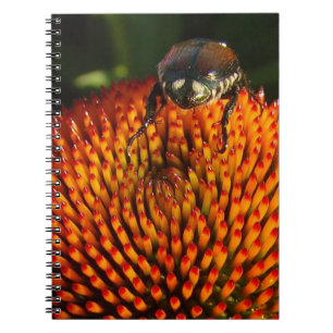 Caderno Espiral Inseto na ventoinha