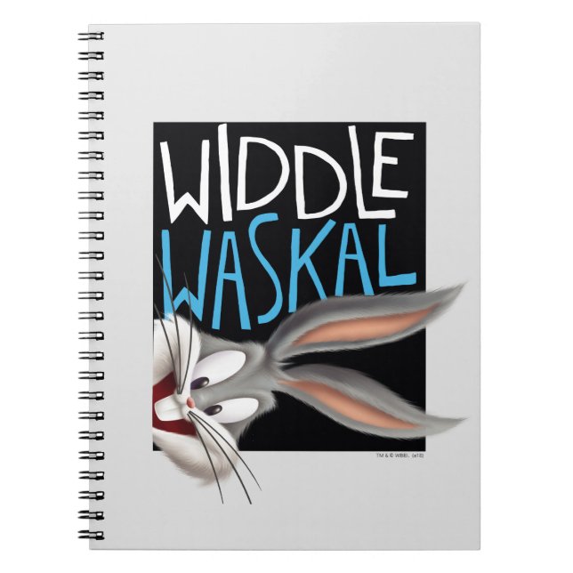 Caderno Espiral INSETOS BUNNY™ - Widdle Waskal (Frente)