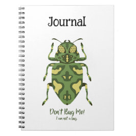 Caderno Espiral Insetos - Não me Insetos, eu não sou um Inseto, be