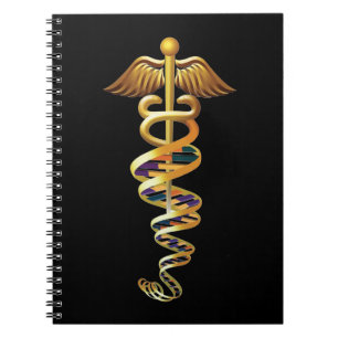 Caderno Espiral Insígnia Médica