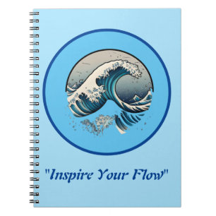 Caderno Espiral "Inspira seu fluxo"