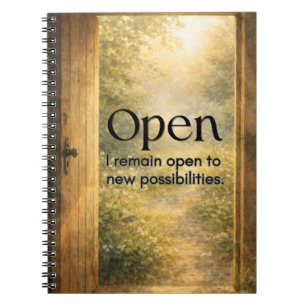Caderno Espiral Inspiração para Definição de Metas e Manifestação