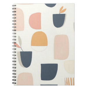 Caderno Espiral Inspirado no Escandinavo