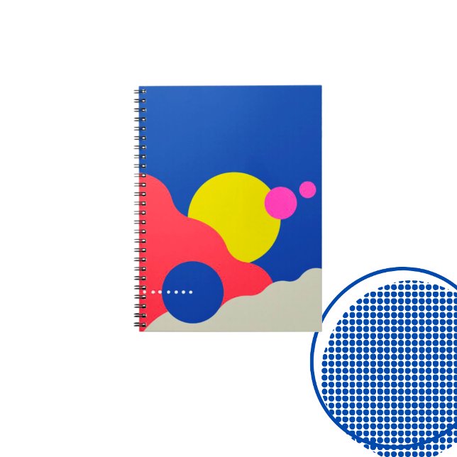 Caderno Espiral Inspirado no Notebook Bauhaus (Criador carregado)