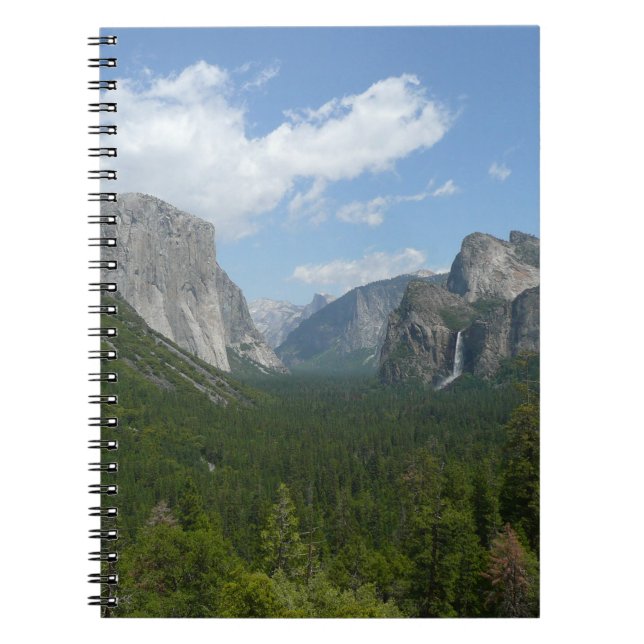 Caderno Espiral Inspiration Point in Yosemite National Park (Frente)