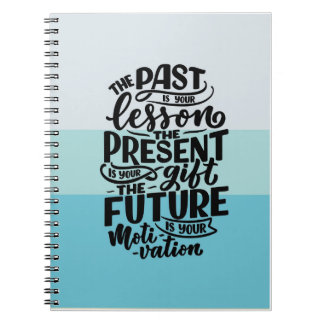 Caderno Espiral Inspirational quote - journal notebook 