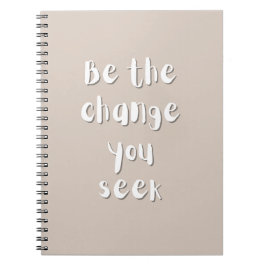 Caderno Espiral Inspirational Quotes Spiral Notebook