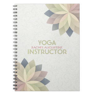 Caderno Espiral Instrutor de Meditação do YOGA Studio Mandala Colo