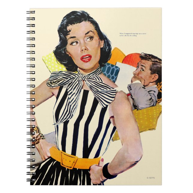 Caderno Espiral Insulto da senhora Ser (Frente)