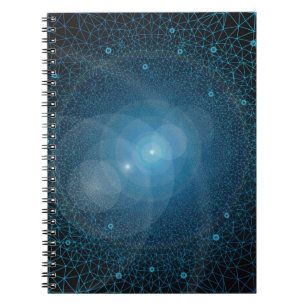 Caderno Espiral Inteligência artificial de polígonos