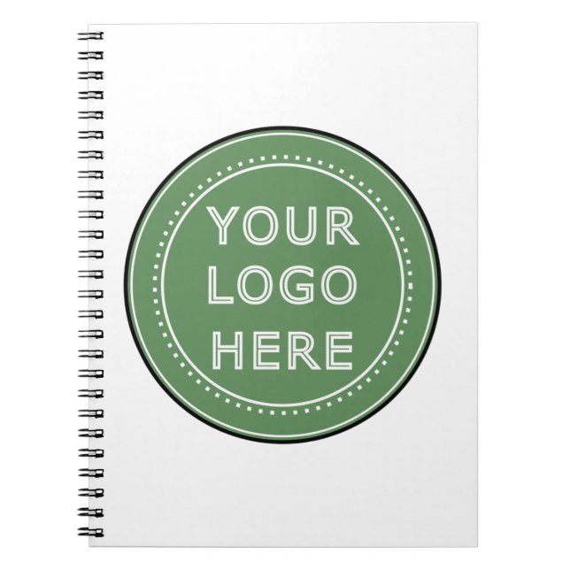 Caderno Espiral Inteligente, contemporâneo, polido e personalizáve (Frente)