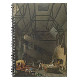 Caderno Espiral Interior da cozinha, trindade Cambridg