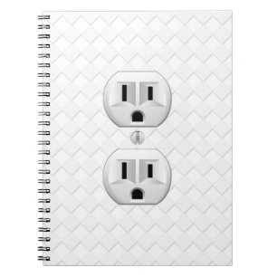Caderno Espiral Intervalo De Saída De Parede De Plug Elétrico Pe
