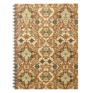 Caderno Espiral Intrincado Étnico Boêmio