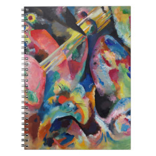 Caderno Espiral Inundação Wassily Kandinsky (1914)